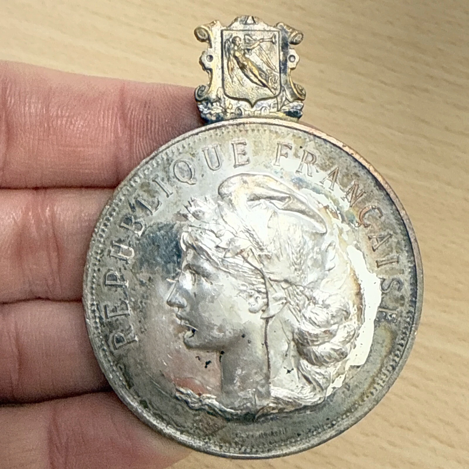 Médaille République Française Académie Clemence Isaure De Toulouse