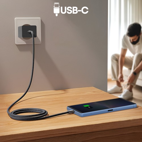 Sony Chargeur Mural USB C Power Delivery 30W Charge Rapide Original Noir - Zdjęcie 4 z 6