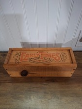 Vintage Early Times Straight Whiskey Wooden B...