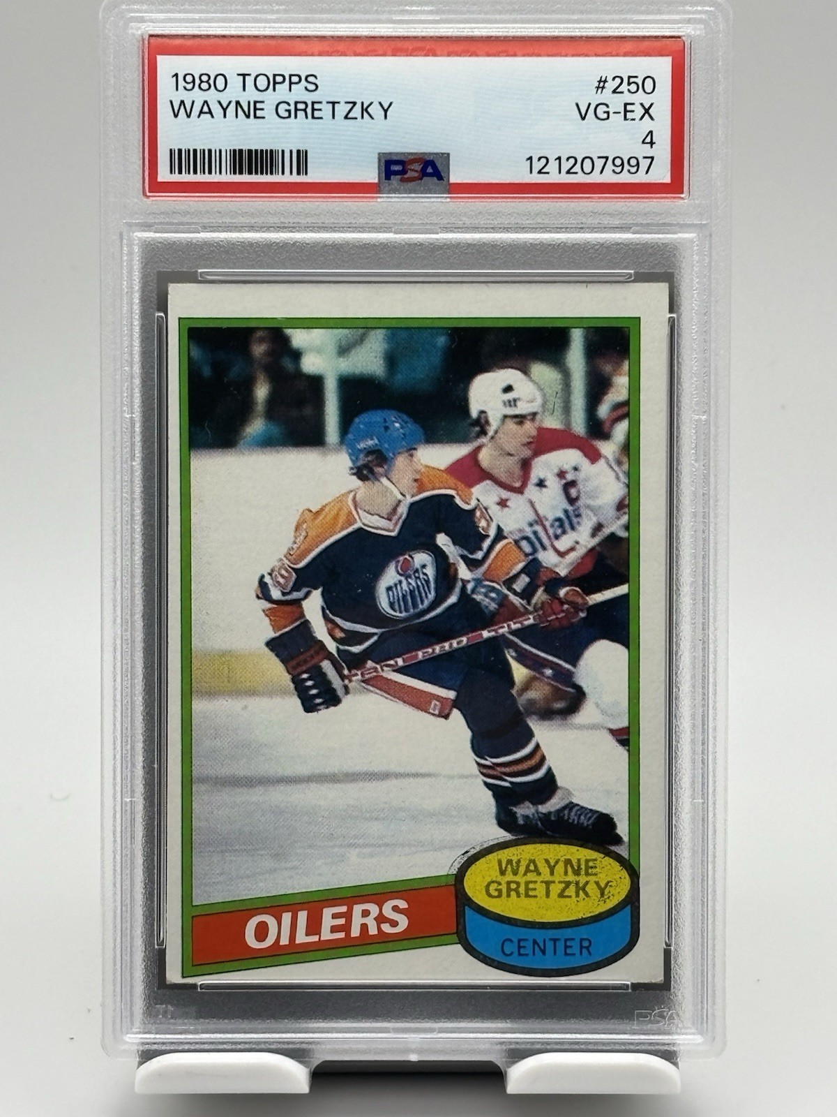 1980 Topps - Wayne Gretzky #250 PSA 4 VG-EX Oilers