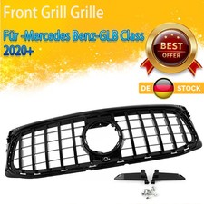 Kühlergrill passt für Mercedes GLB X247 2020-2022 Sport-Panamericana GT Schwarz