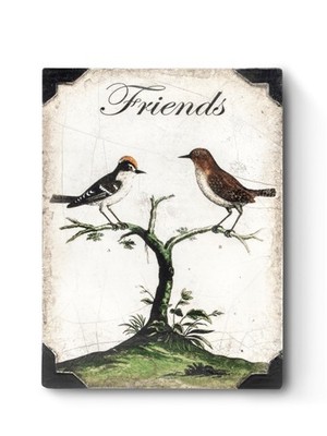 Sid Dickens Cherished T466 Memory Block Tile Friends Birds Retired NEW