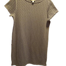 Loft L Midi Dress Basic Capsule Wardrobe Academia Corpcore Office Preppy Classic