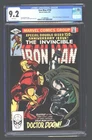 Iron man 150   CGC 9.2  White Pages    Classic Dr Doom Battle Cover   1981
