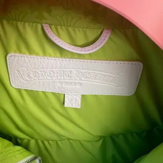 Chrome Hearts Neon Padded Down Jacket - Authentic