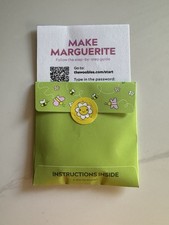 The Woobles Marguerite the Daisy Sticker  Pattern Code Only - See Details