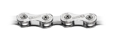 Taya Onze-111 11-Speed Chain with DHT Technology, Silver/Black, E-Bike Certified
