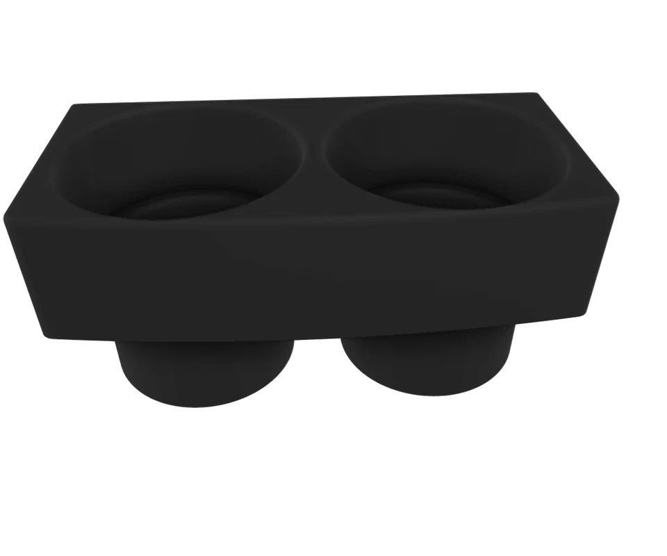 Inserto portavasos doble mejorado para Land Cruiser 100 / LEXUS LX470 (1998-2007) Foto 2 de 4