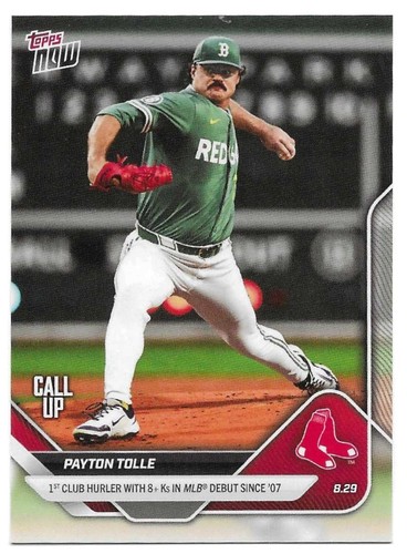 2025 Topps Now 626 Payton Tolle