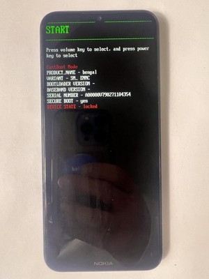 Nokia / hmd. G100 (N150DL) 32GB - Blue (TracFone) Smartphone - Tested READ AS-IS