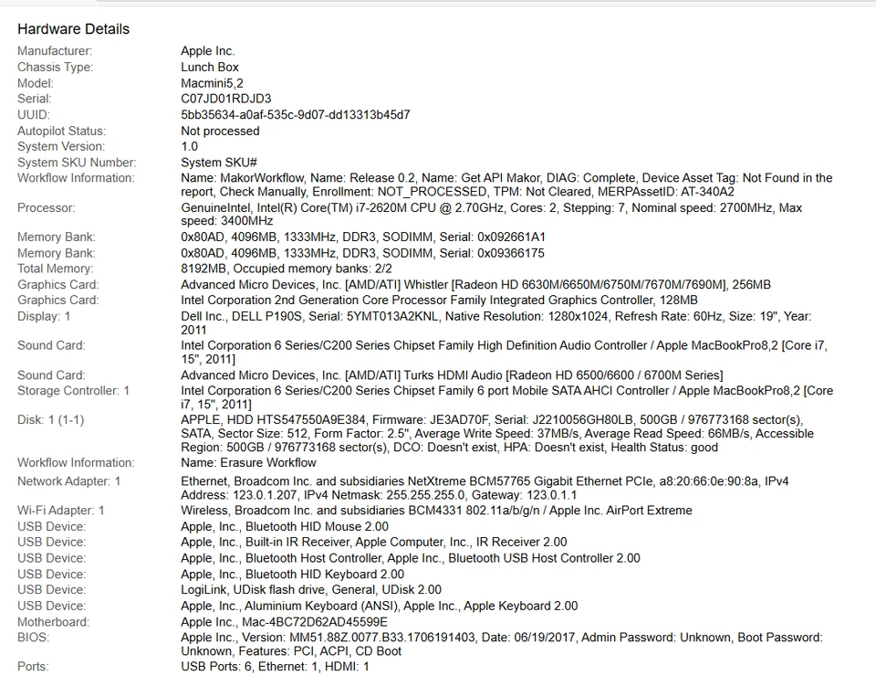 2011 Apple Mac mini-Core i7-2620M 8gb ram 500 gb HDD - Image 4 of 4