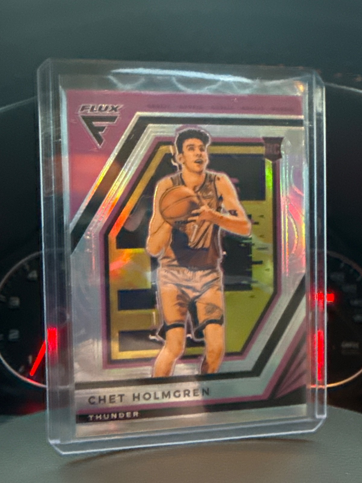 2022-23 Panini Flux Rookies Chet Holmgren #243 Silver Prizm (RC)