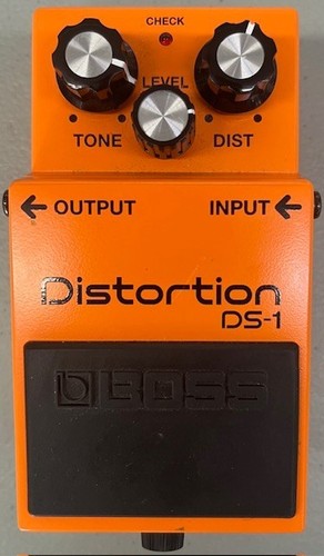 Boss Model DS-1 Guitar Distortion Effect Pedal w/Original Box - Used
