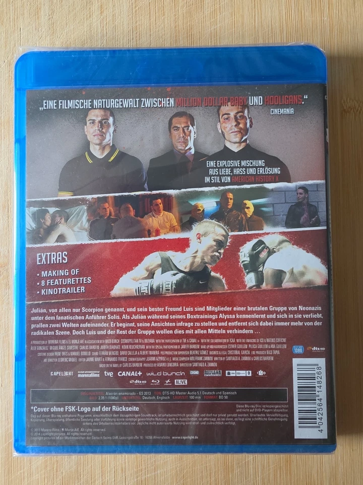Scorpion: Brother. Skinhead. Fighter. Javier Bardem  Blu-ray/NEU/OVP - Bild 2 von 2