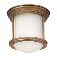 Deckenlampe Badezimmerlampe Deckenleuchte IP44 GebüRstete Bronze Stahl Opal Glas