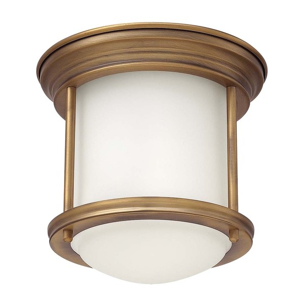 Deckenlampe Badezimmerlampe Deckenleuchte IP44 GebüRstete Bronze Stahl Opal Glas-image