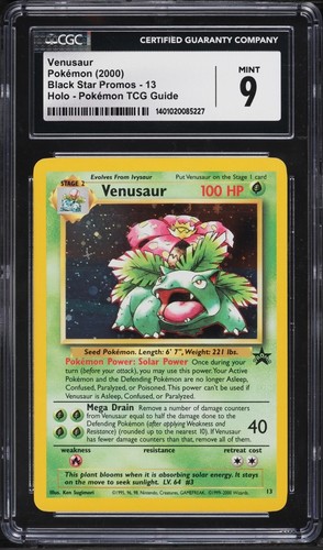 Venusaur graded CGC 9 for sale on eBay