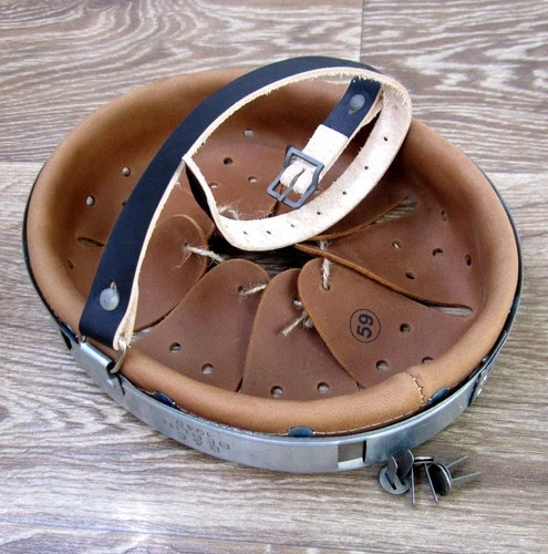PERFECT REPLICA! German Helmet LINER 31 size 66/59 with chin strap