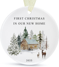 First Christmas in New Home Ornament 2025, First New Home Ornament New House Our