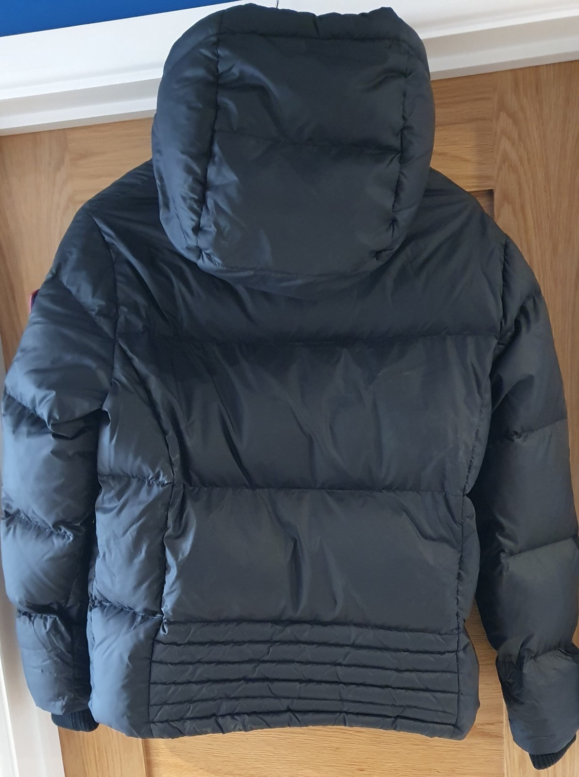 Rossignol Abscisse Women's Down Feather Puffer Jacket In Navy sz Medium RLIWL34 image 2