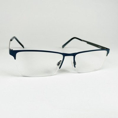SPECSAVERS Brille MATT BLAU HALBRAND Brillengestell MOD: FLEXI 148 30776906