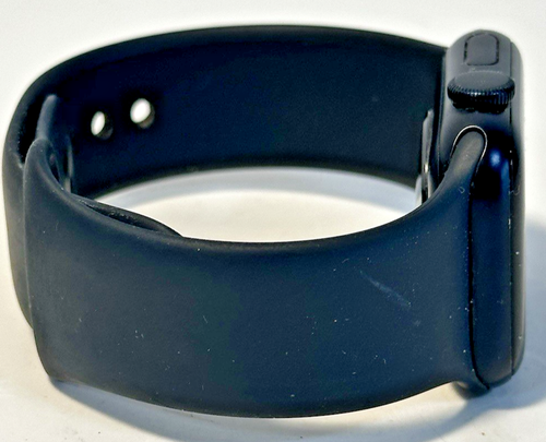 Apple Watch SE (2. Gen) Smartwatch mit Mitternacht Aluminiumgehäuse Sportarmband (11B) - Bild 4 von 10