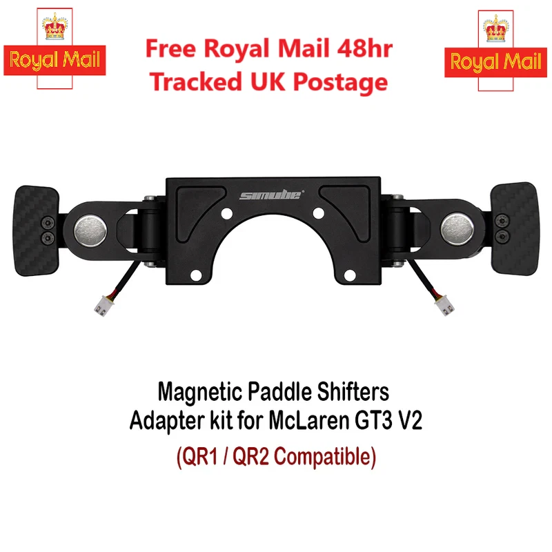 SIMUBE Magnetic Paddle Module Shifter Kit for Fanatec McLaren GT3 V2 Wheel