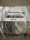 2001 American Silver Eagle $1 Uncirculated Sealed Littleton Coin Co Pack 1oz
