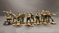 1/72 Scale 3D Printed WWII Scene Model Model 12 Soliders