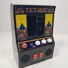 Vtg Tetris Mini Arcade Game Classic Arcade Electronic Video Handheld Game Works 