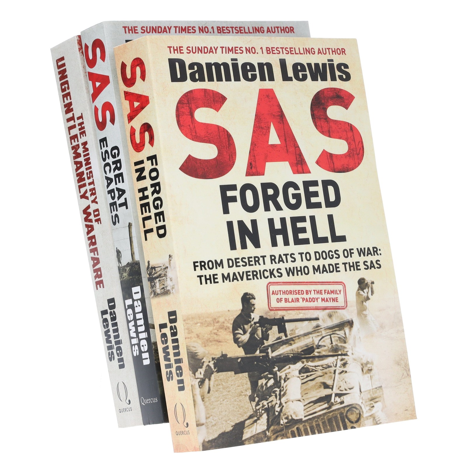 Damien Lewis's World War II Collection 3 Books Set