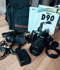 Nikon D90 Digital SLR Camera + DX 18-55mm VR Lens & Accessories.