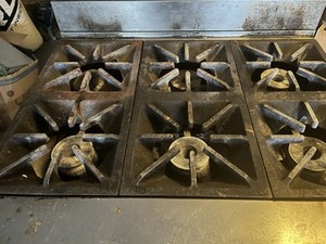 6 burner 36 inch gas stove