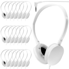 18 Pack Class Set Headphones for Students Bulk Kids Headphones for Classroom ...