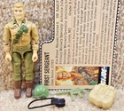 Complete Really Nice Vintage 1984 GI Joe Duke First Sergeant v1 With Filecard