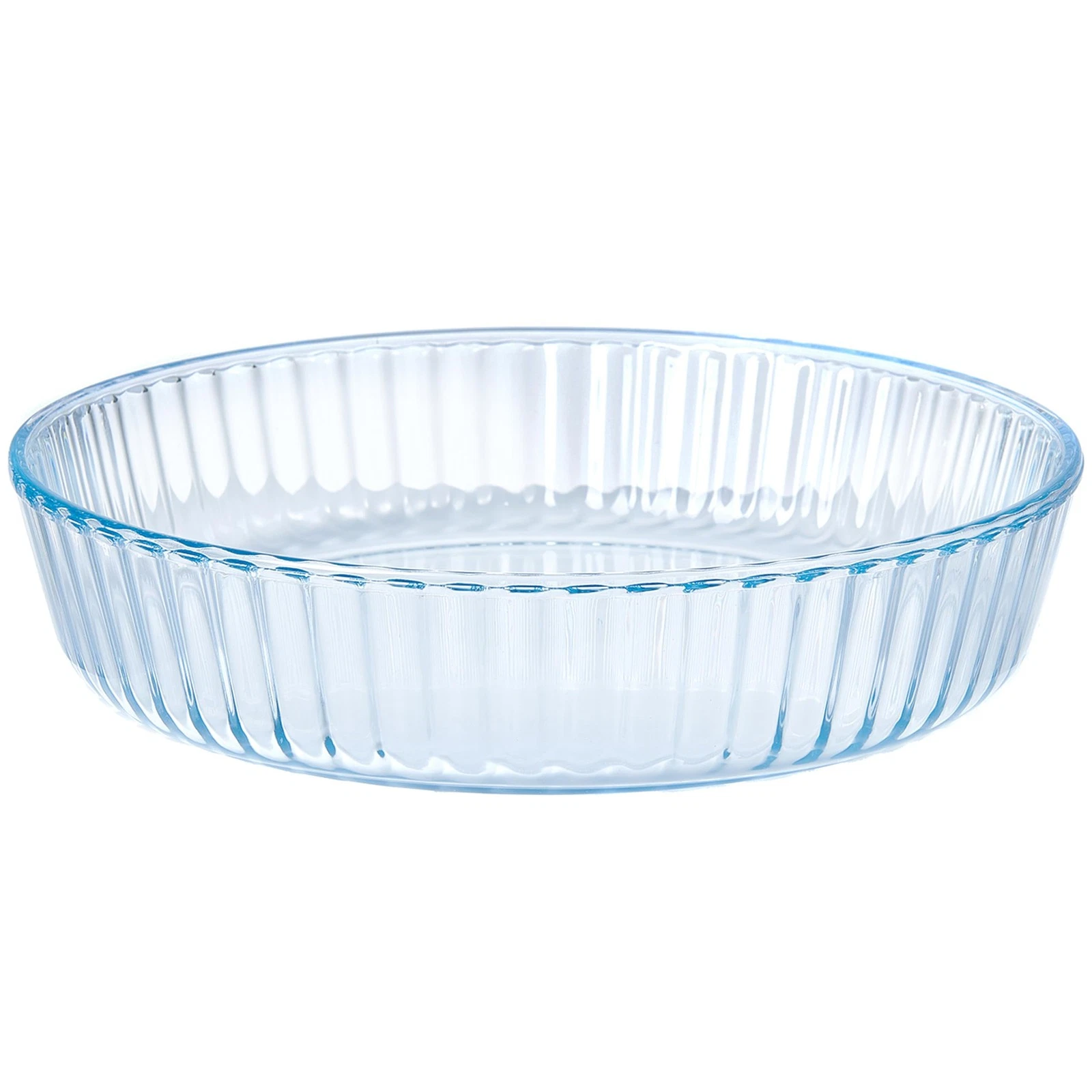 Deep Pie Dish for Baking 10-inch Glass Pie Plate Pan Clear - 2.3 Inch Deep - ...