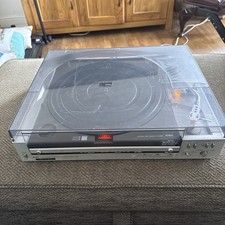 Aiwa AP-D50, vintage full-automatic direct-drive turntable. Spares or Repairs