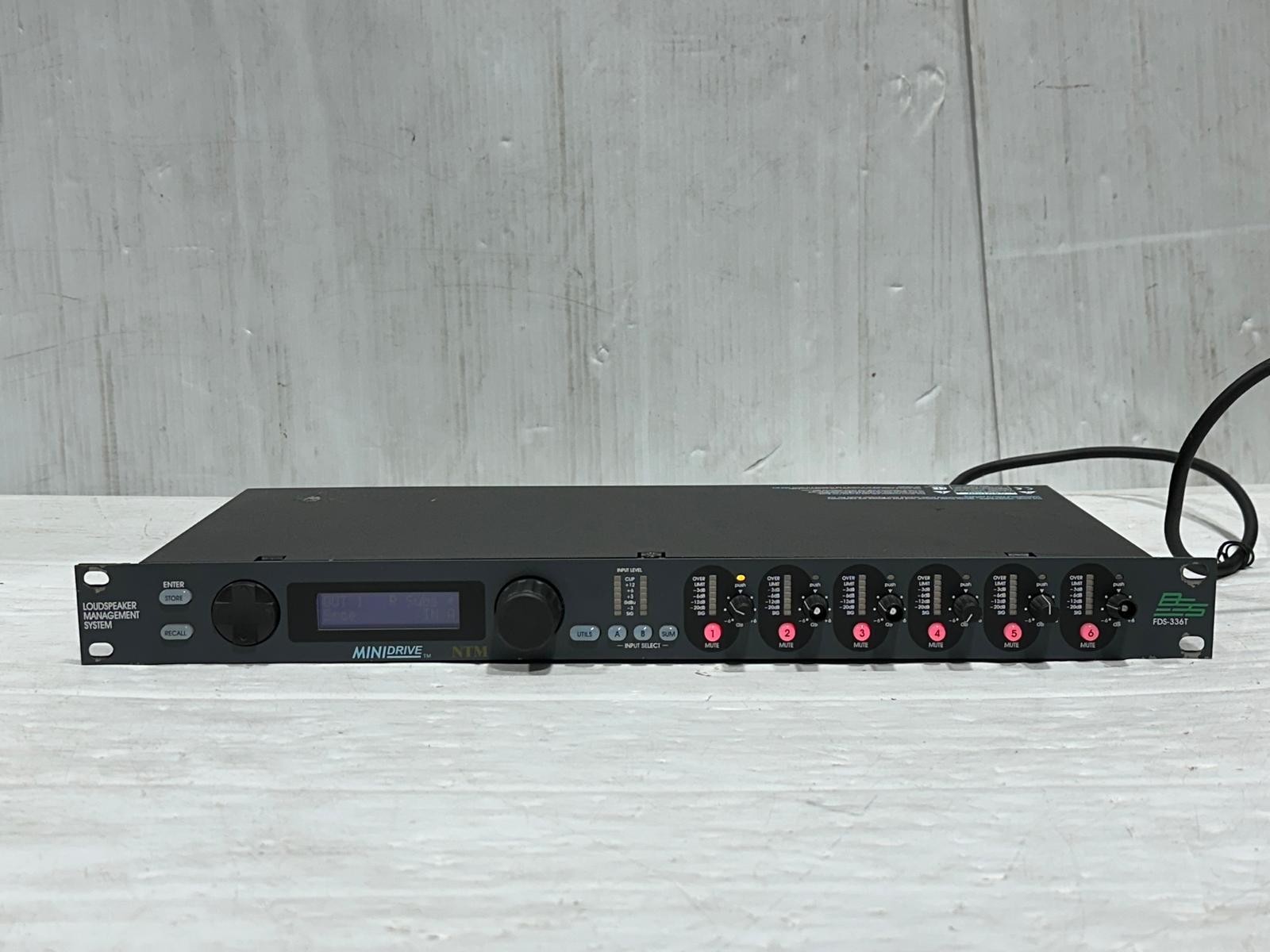 BSS FDS-336T MiniDrive Loudspeaker Management System #4187 (One)THS