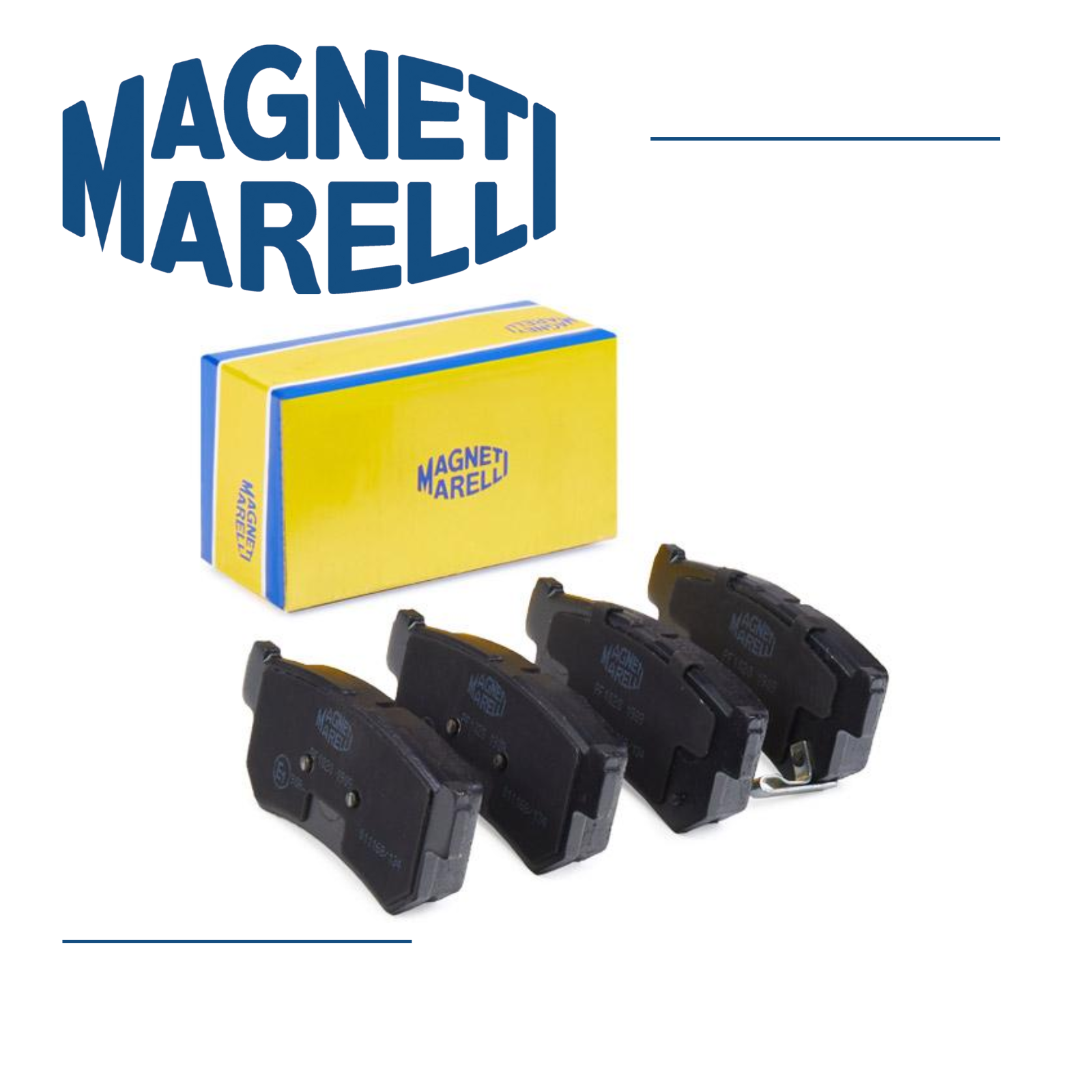 KIT PASTIGLIE FRENO POSTERIORI MAGNETI MARELLI JEEP RENEGADE FIAT 500X PF0794