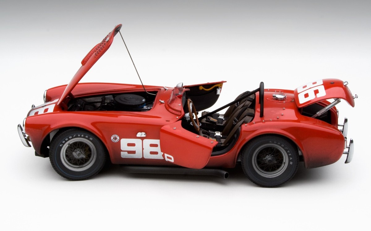 RACE WEATHERED | Exoto 1962 Shelby 260 | 1st. Racing Cobra | 1:18
