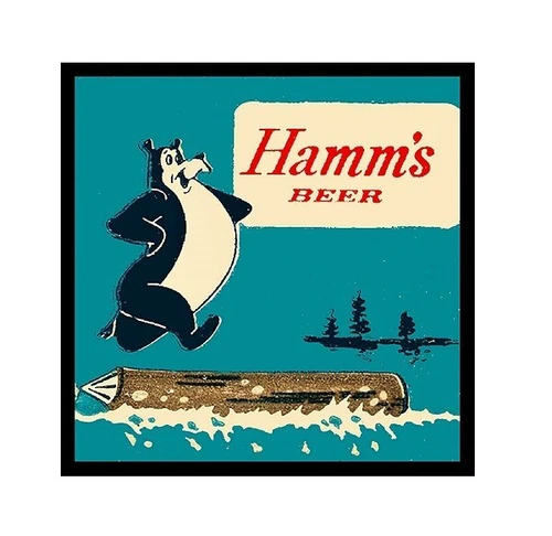 988 - Vintage Hamms Beer Sign Fridge Refrigerator Magnet