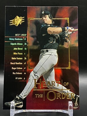 Mike Piazza Major League Baseball Rare Cards MLB English U.S.A. Mets 2000 d 