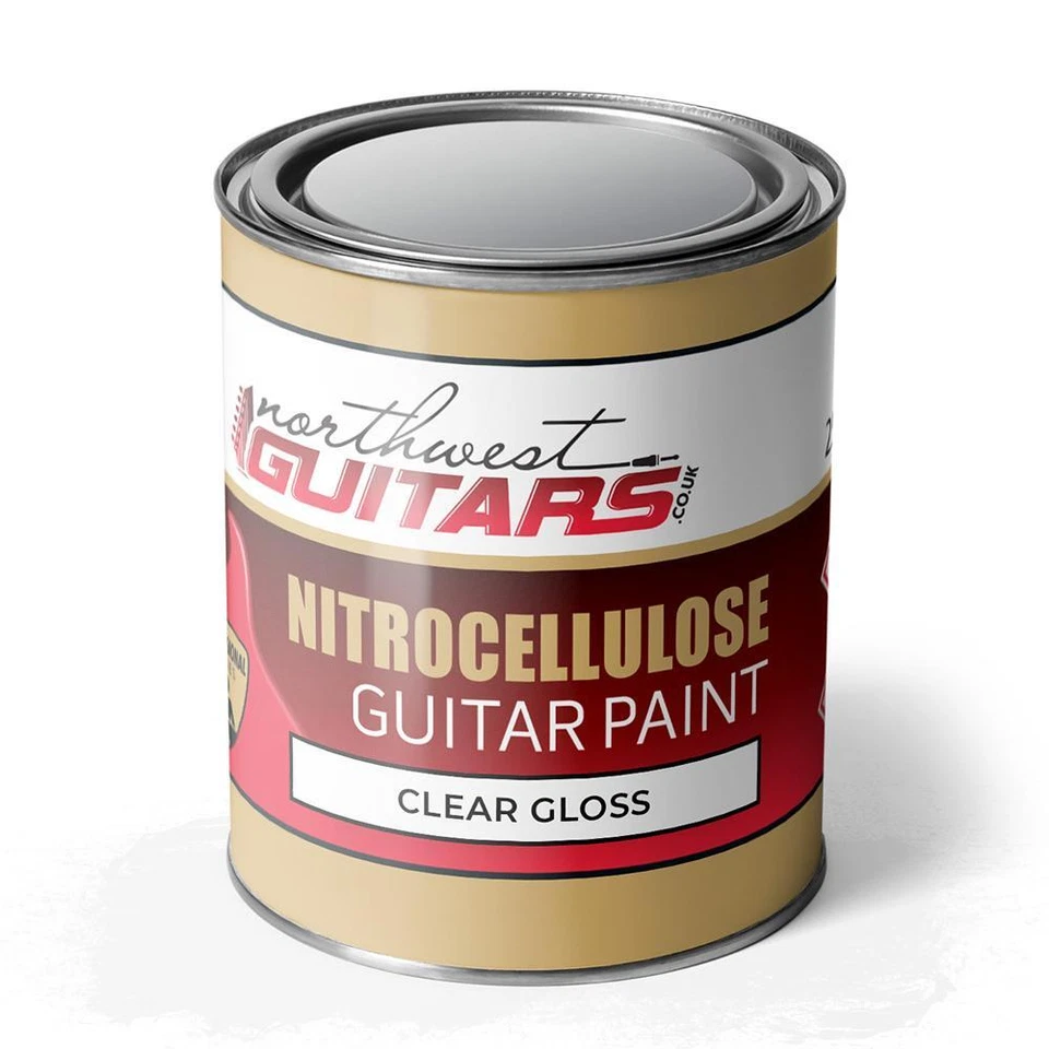 Northwest Guitars CLEAR GLOSS Nitrocellulose Guitar Paint / Lacquer - 250ml