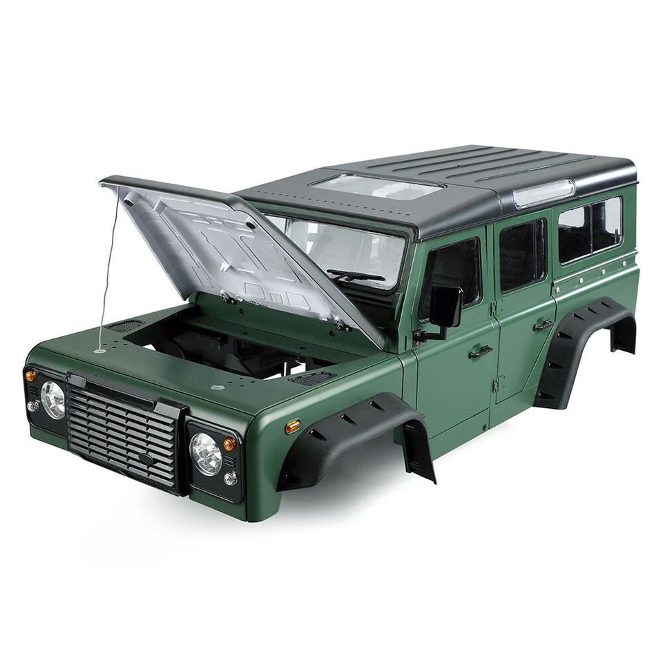 RC 313mm Wheelbase for D110 Defender 1/10 RC Body Shell Kit for TRX4 SCX10 90046 - Image 3 of 4