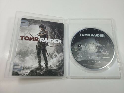 Tomb Raider Sony PlayStation 3 PS3 Complete CIB Video Gaming Games Canadian  - Afbeelding 1 van 1