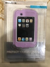 Belkin Formed Leather Case For Ipod Touch F8Z247 Lavendar