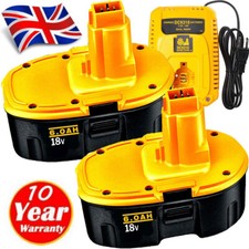 2x 18V 6000mAh Ni-MH Battery For Dewalt DE9503 DC9096 DC212 DC390 DC410 DCD925