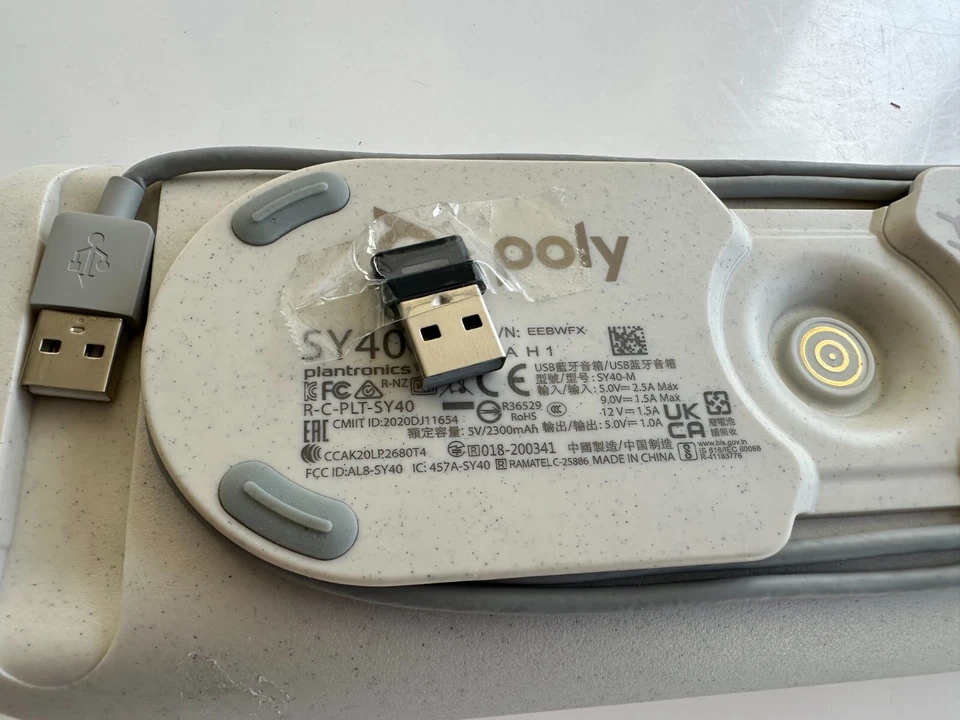 Altavoz De Conferencia Bluetooth USB POLYCOM SY40-M - Immagine 3 di 4