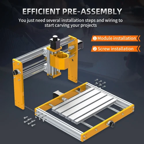 CNC 3018 Pro Max 500W Fräser Fräsen Bohrer Schnitzen Maschine Kit für Leiterplatte Holz Neu - Bild 20 von 24