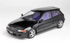 for LCD-MODELS for Honda for Civic for EG6 for SiR for SiRII black 1:18 Model